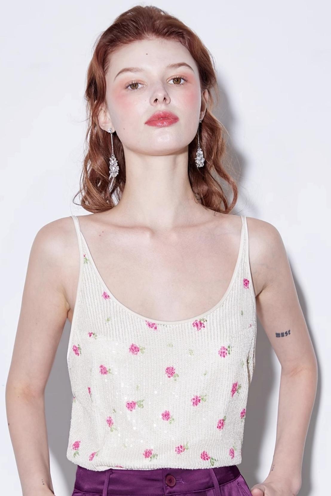 Summer Sparkle Halter Top