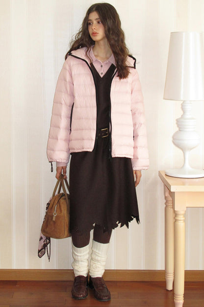 Sakura Brown Wool Top