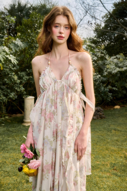 Garden Art Maxi Dress