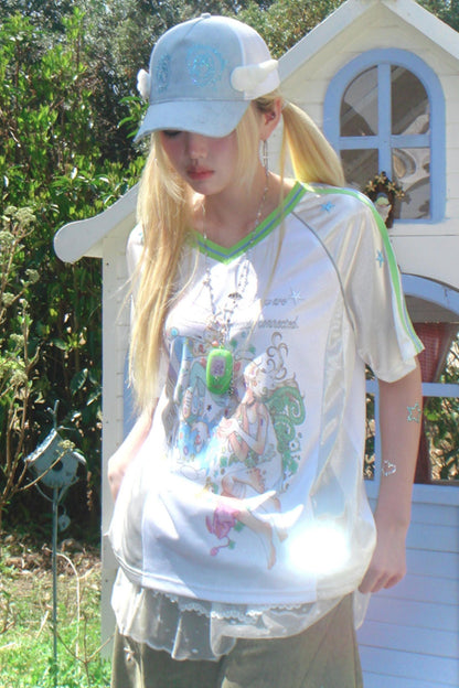 Dreamcore Frog Jersey T-Shirt