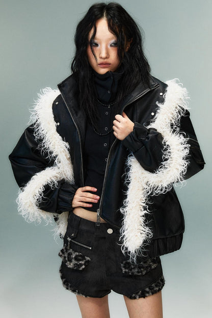 Autumn Vintage Punk Short Coat