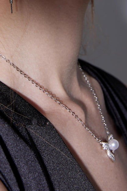 Fish-Princess Bow Necklace