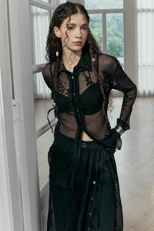 French Layered Sunscreen Top