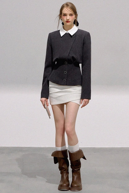 Urban Lapel Wool Jacket Set-Up