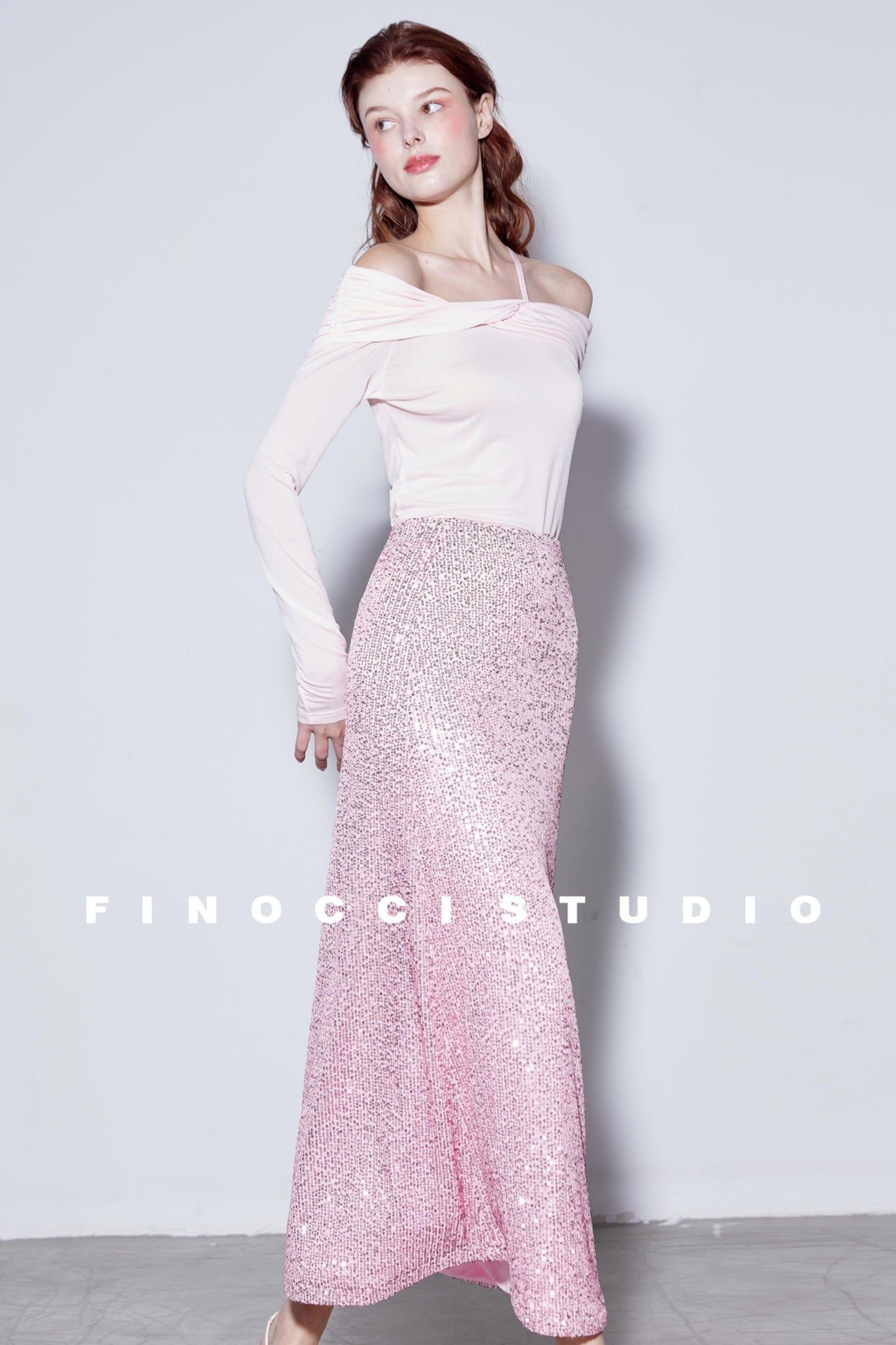 Blooming Pink Sparkle Skirt