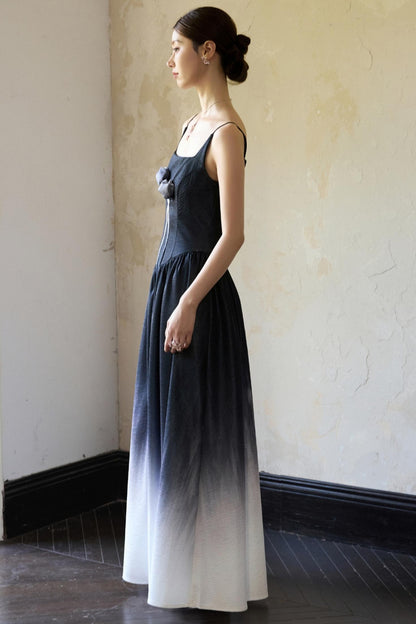 Romantic Tulip Halter Dress