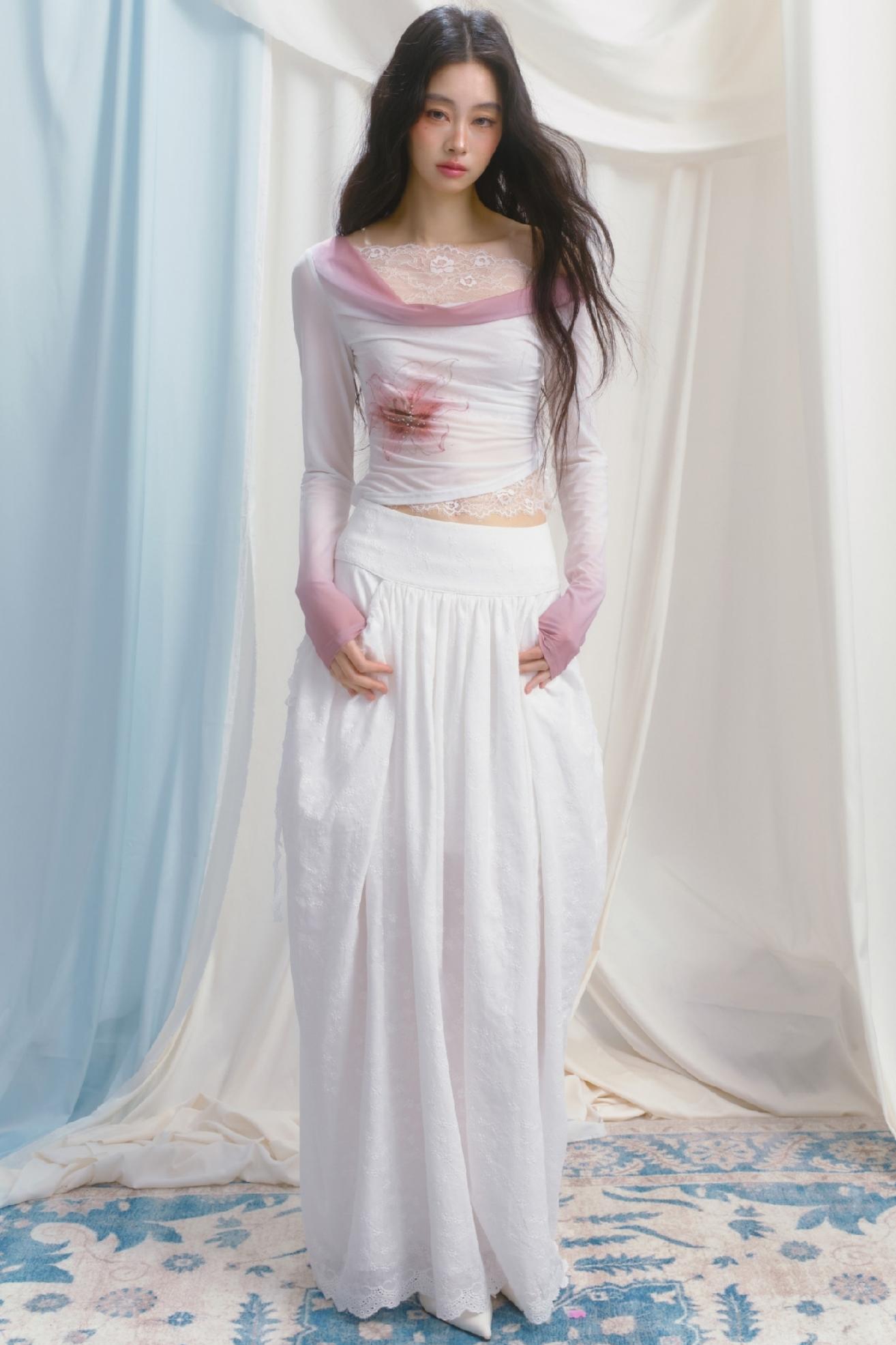 Romantic Lace Patchwork Tee