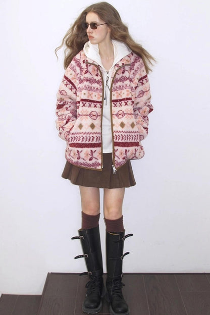 Retro Lamb Wool Jacket