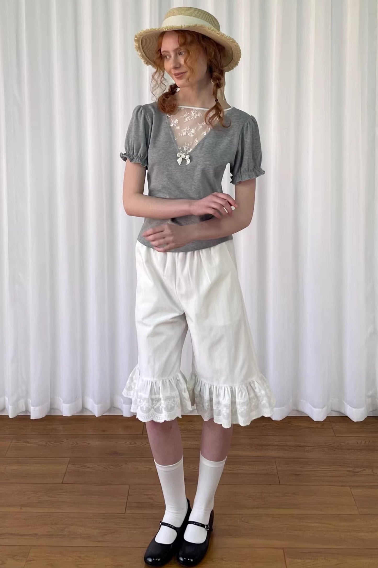 Patchwork Polka Dot T-Shirt