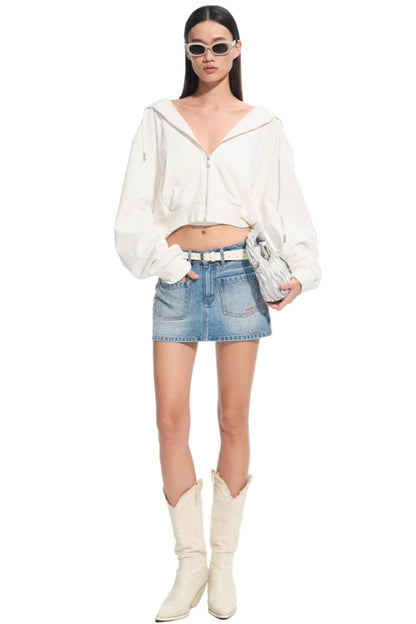 Modern Water Straight Skirt