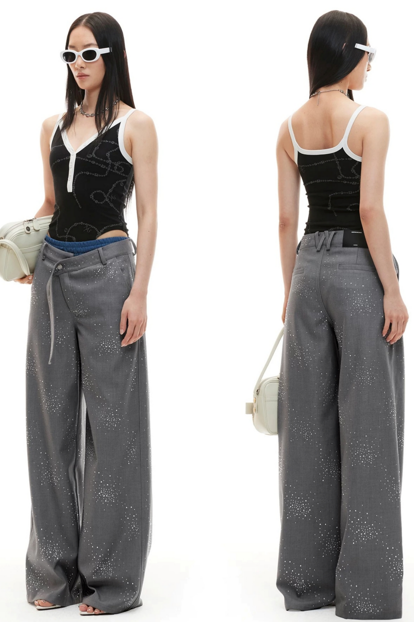 Color-Blocked Slim-Fit Camisole