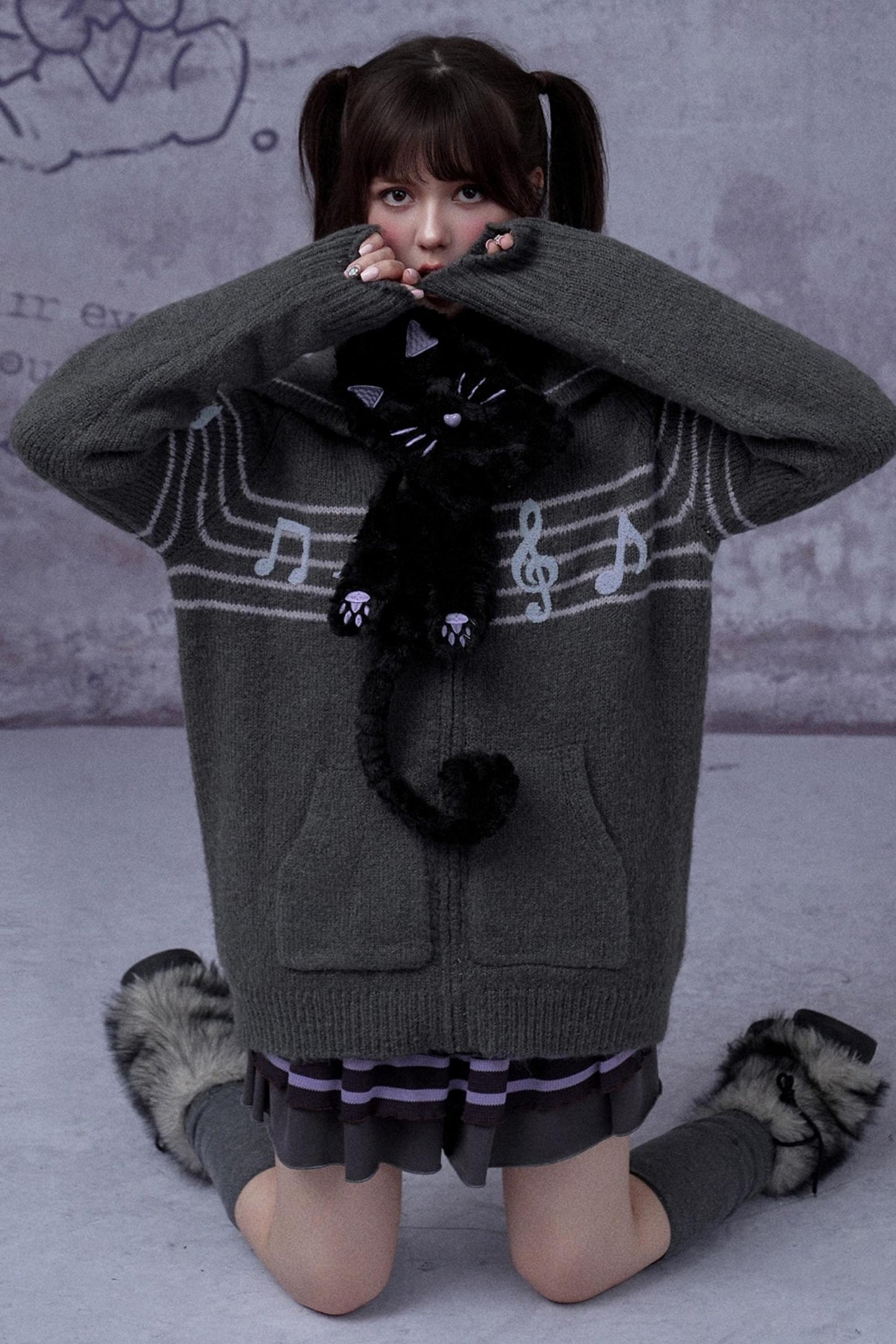 Sweet Cool Lapel Sweater