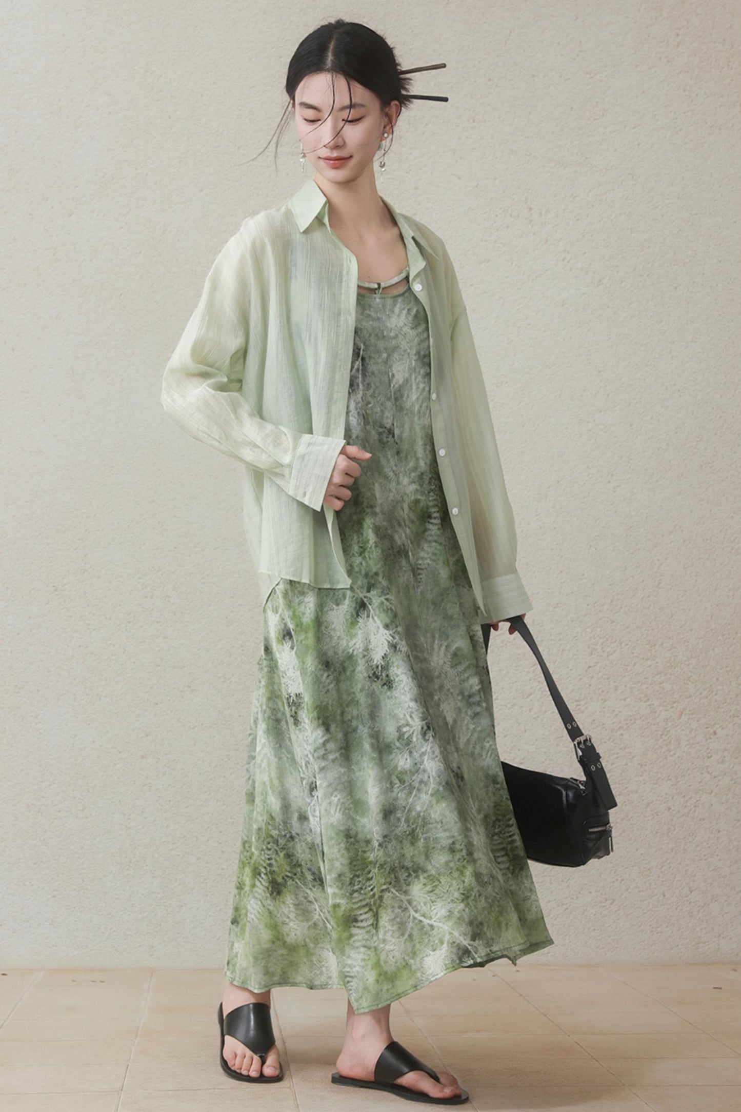 Summer Halter Dress With Beads