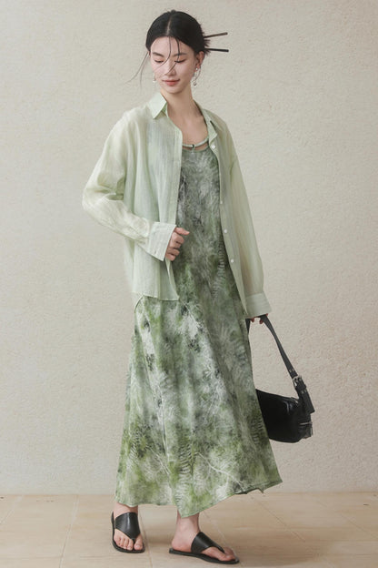 Summer Halter Dress With Beads