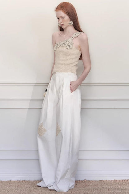 Garden Crochet Pants