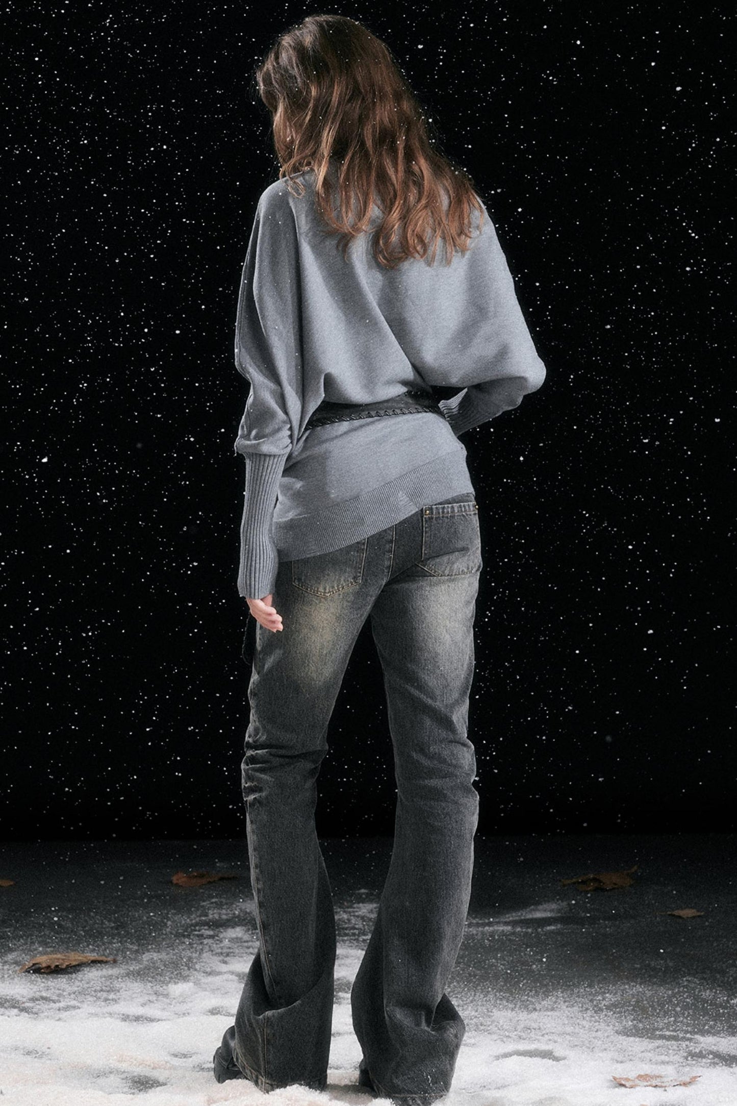 Asymmetrical Graffiti Top