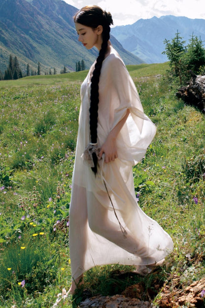 Cool Fairy Bat Sleeve Dress