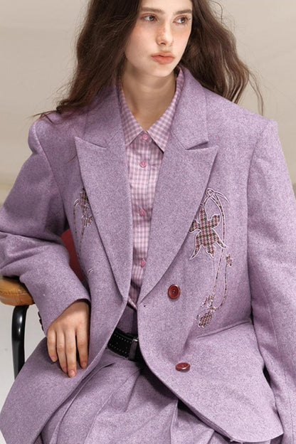 Bella Island Checkered Cotton Pocket Shirt