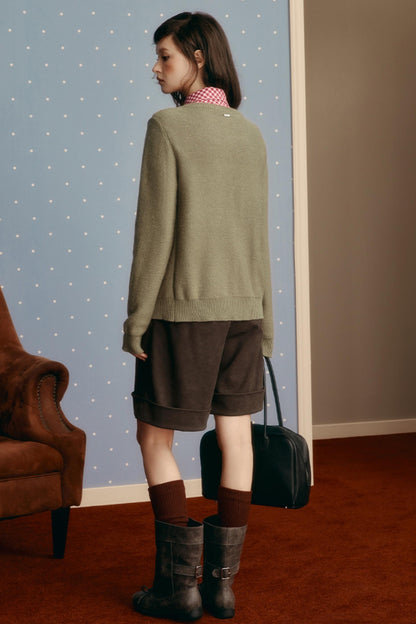 Vintage Winter Knit Jacket