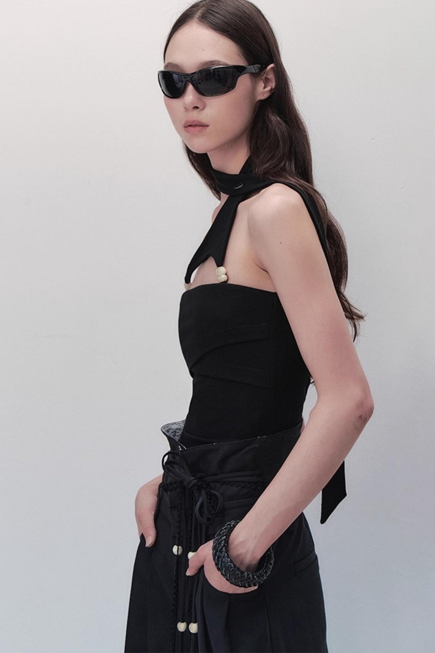 Reflection Black Camisole