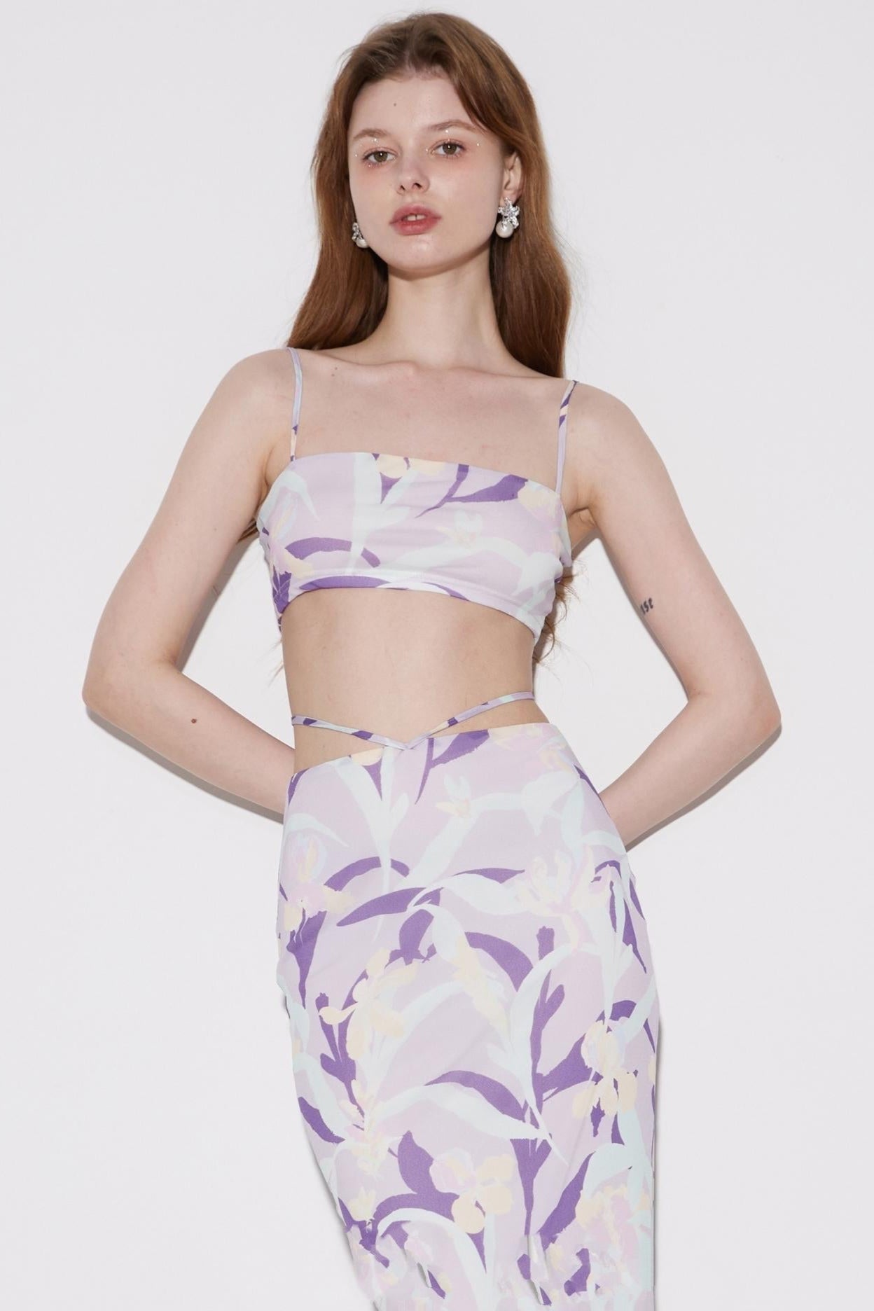 Sunrise High-Stretch Knit Suspenders