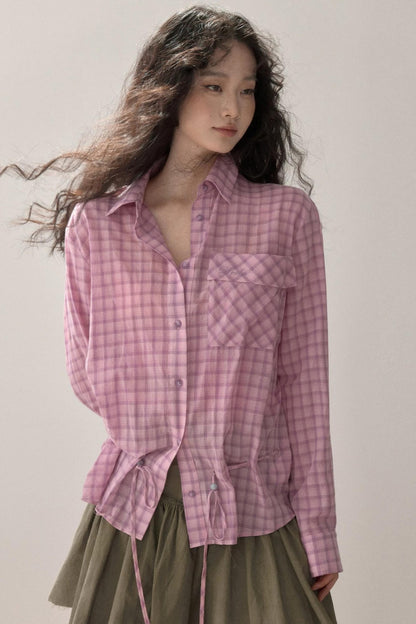 Summer Versatile Plaid Shirt