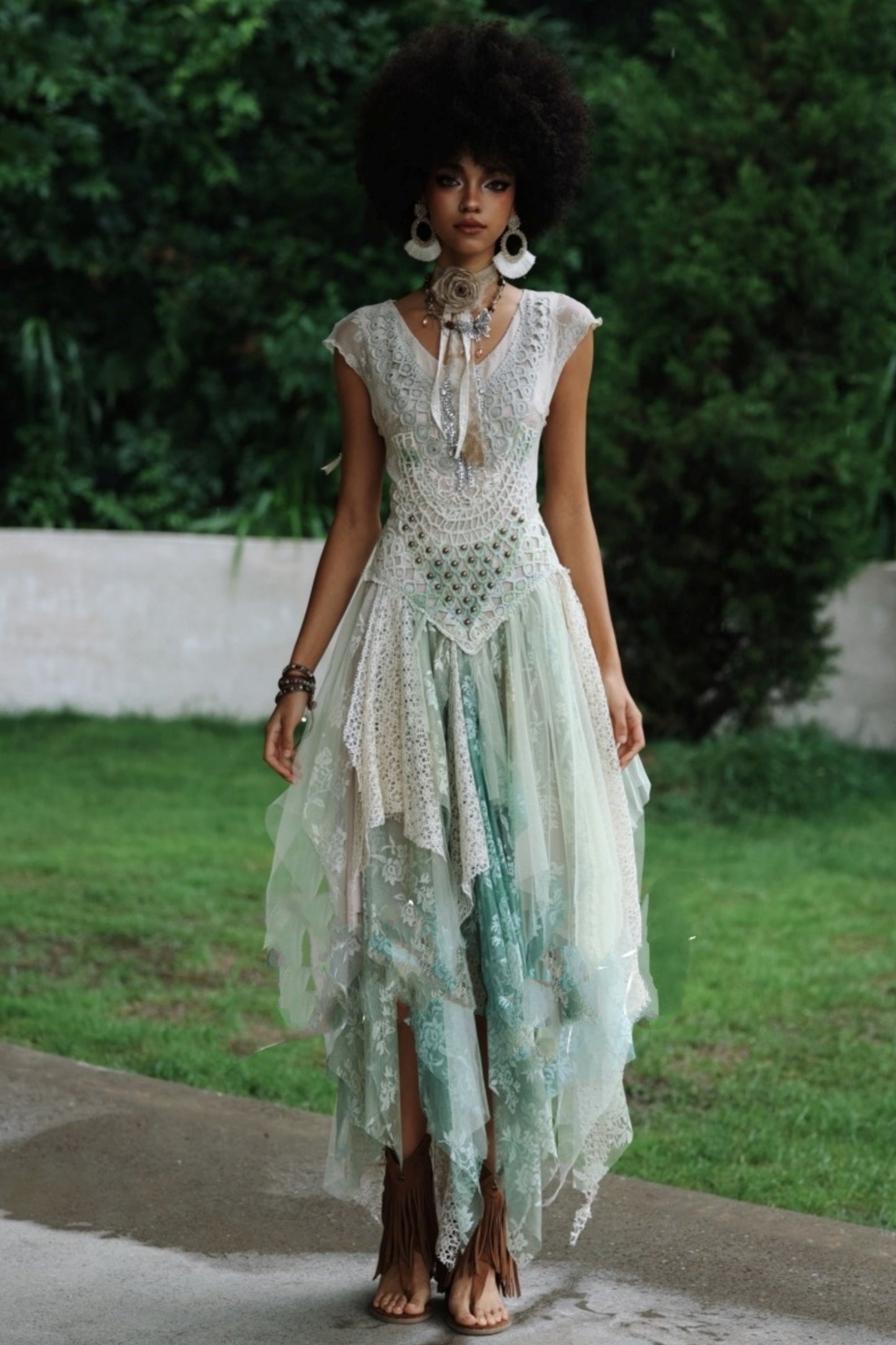 Vintage Wind Strappy Dress