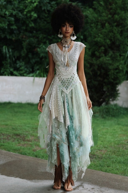 Vintage Wind Strappy Dress