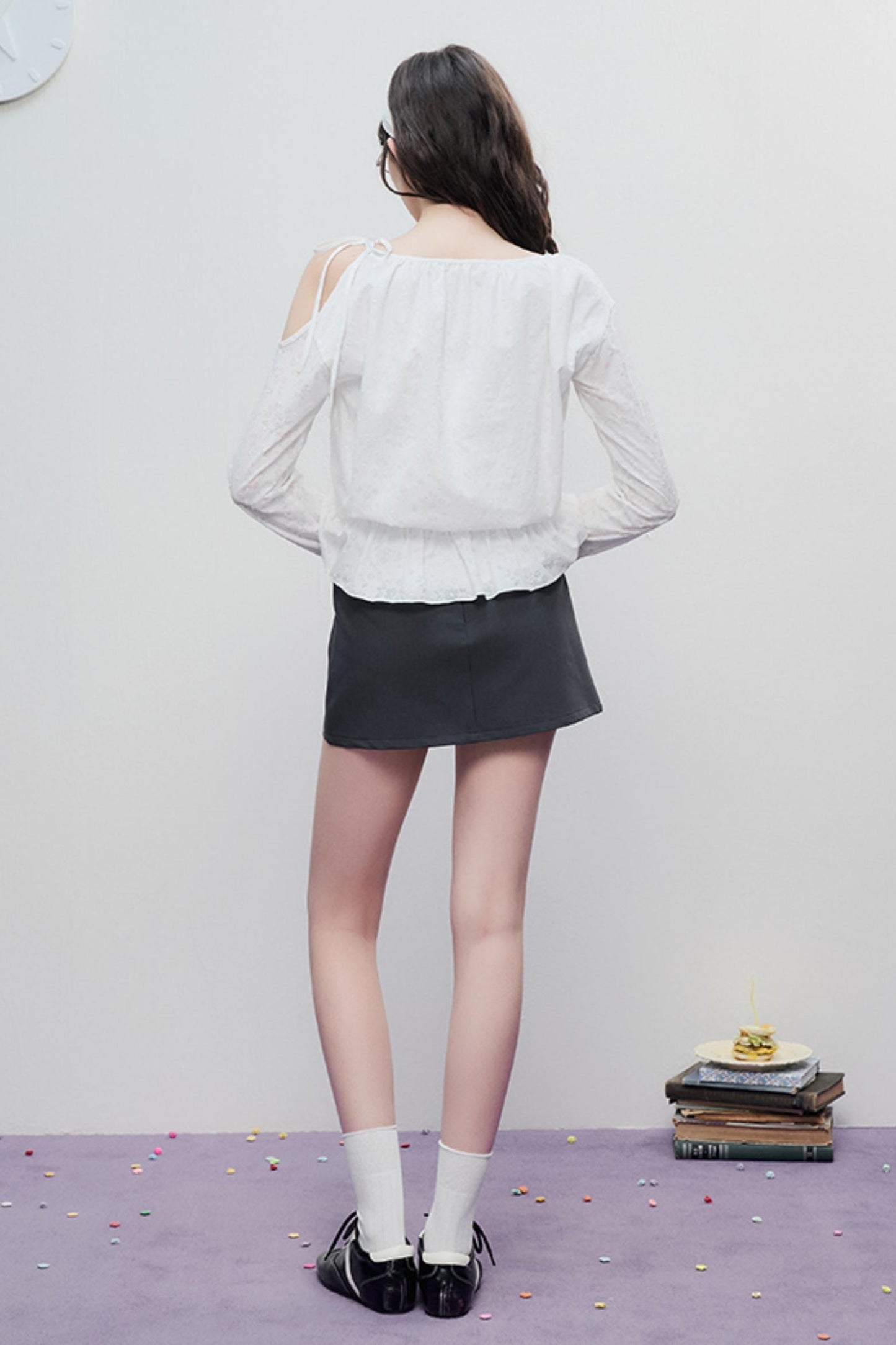 Chic Knit Bustier Skirt