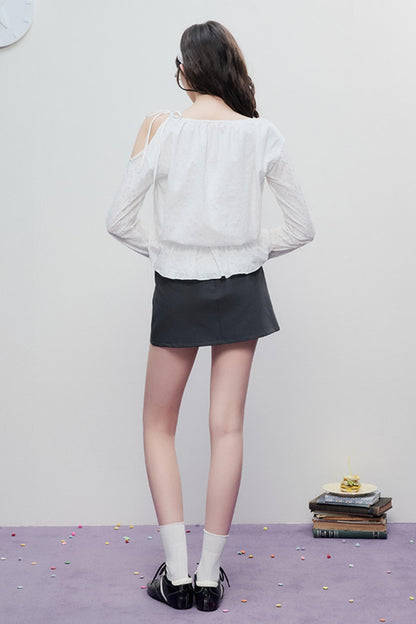 Chic Knit Bustier Skirt