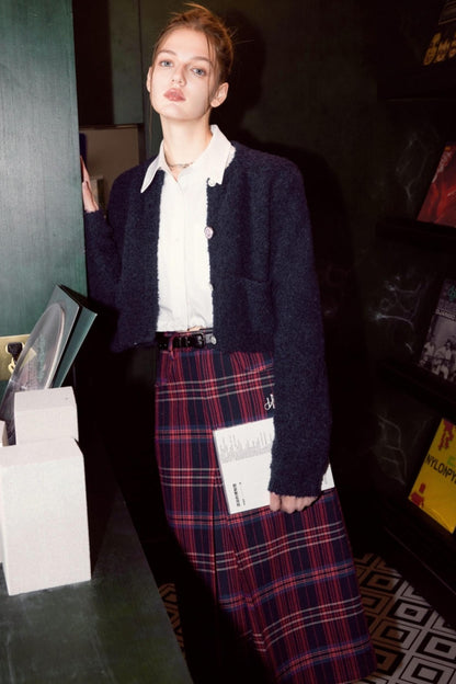 Frost Button Knit Cardigan