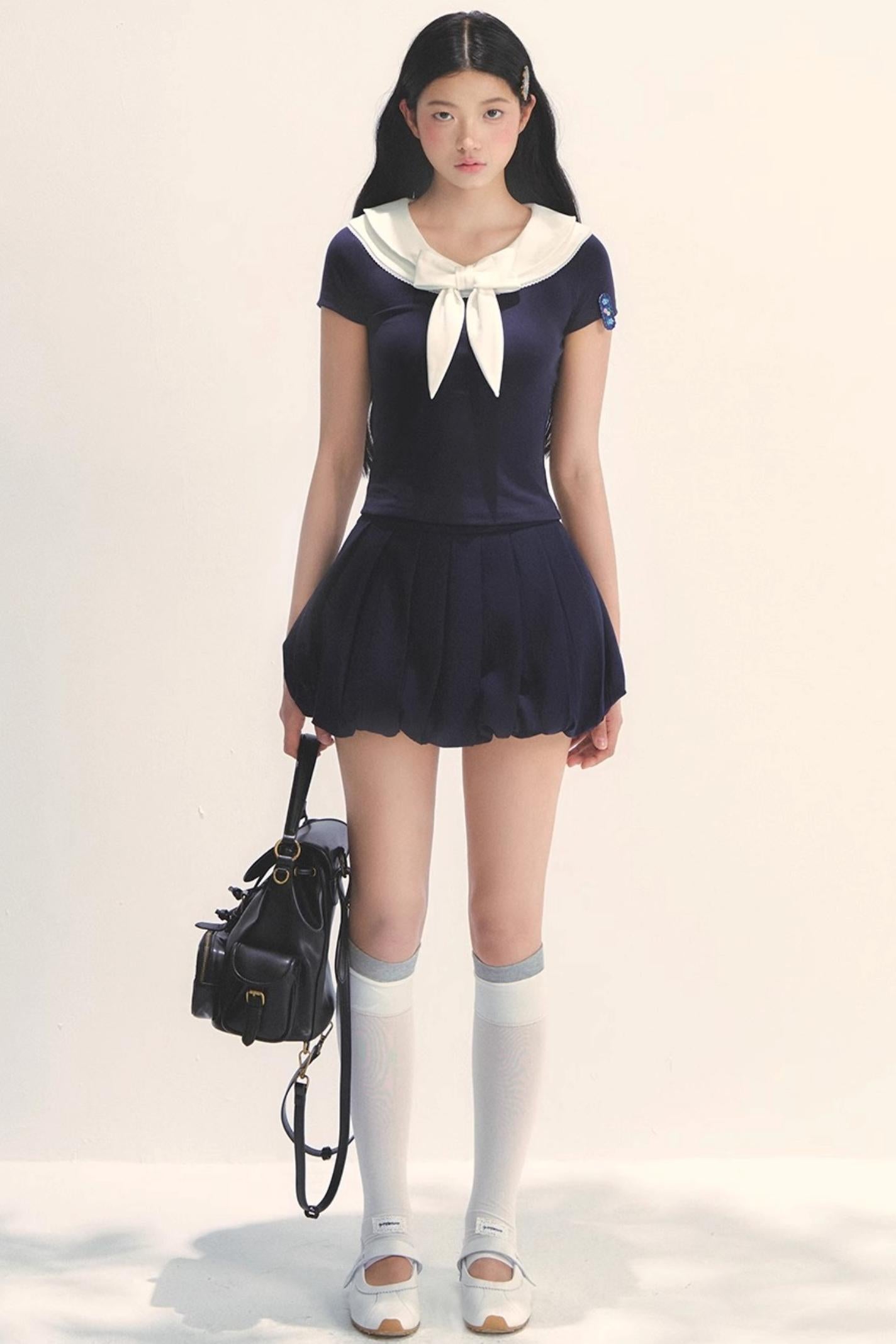 Sunset Pleated Skirt