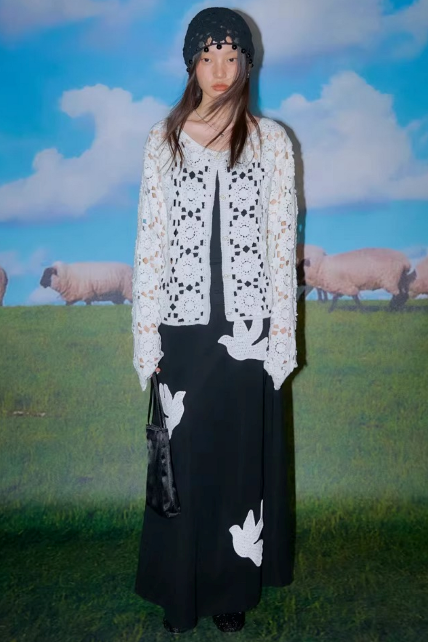 Floral Dream Häkeljacke