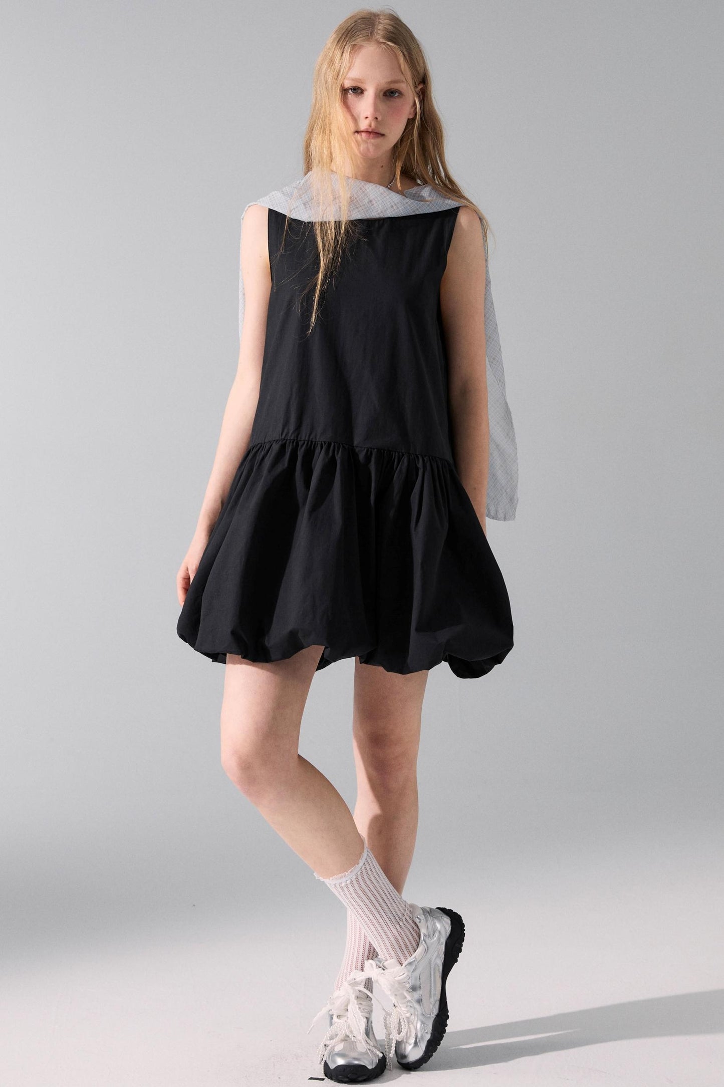 Chic Cloud Hem Dress