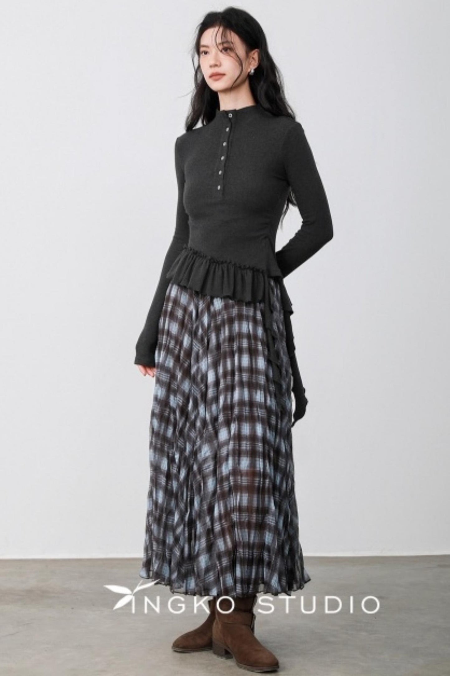 Smoke Gray Deconstructed T-shirt