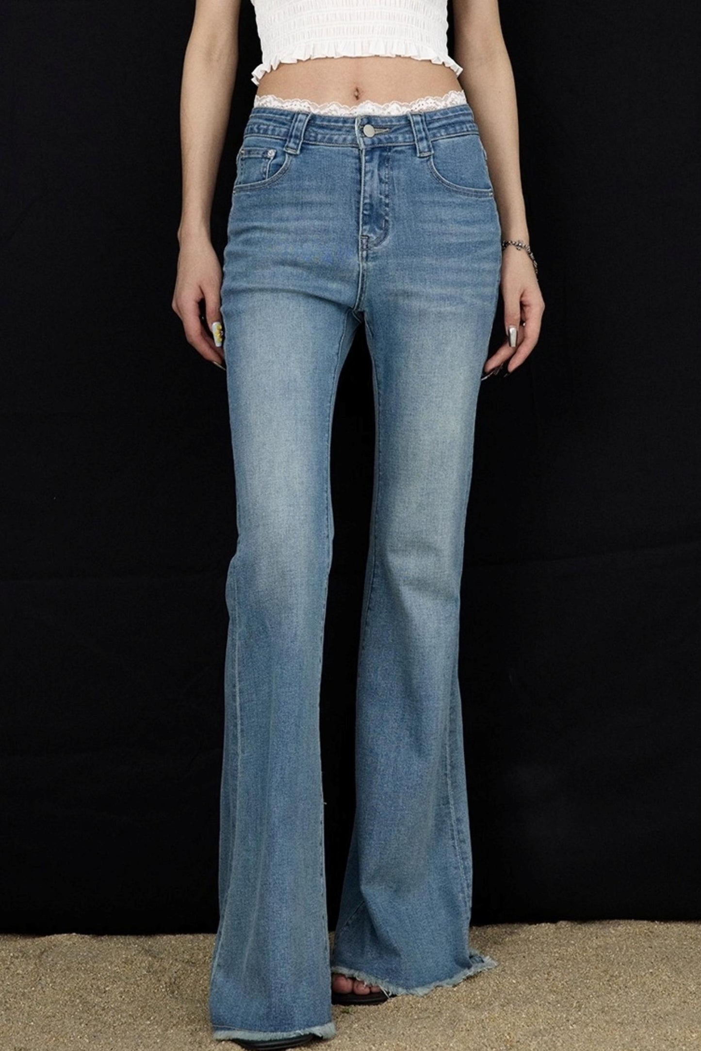 Slim Flared Jeans