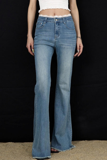 Slim Flared Jeans