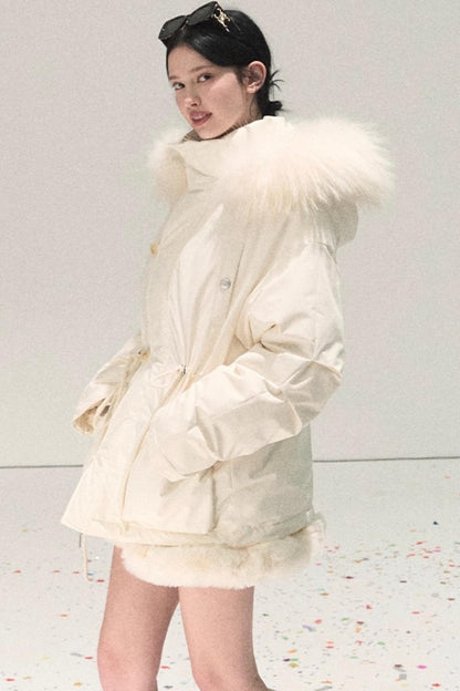 Snowfall Lace Knit Dress