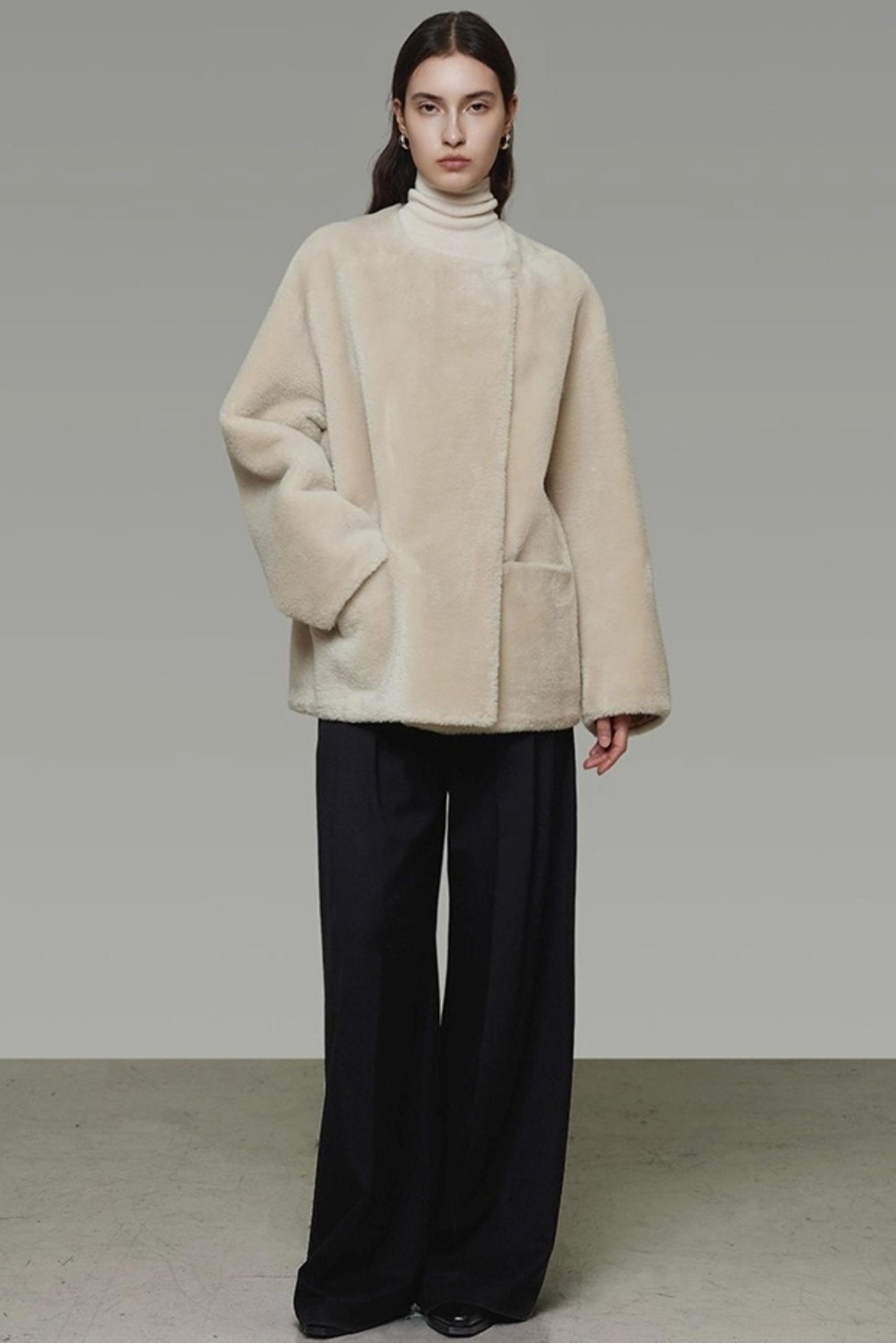 Winter Plush Fur Jacket