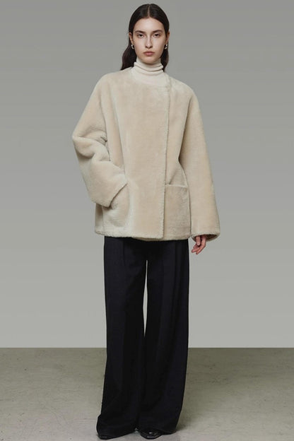 Winter Plush Fur Jacket