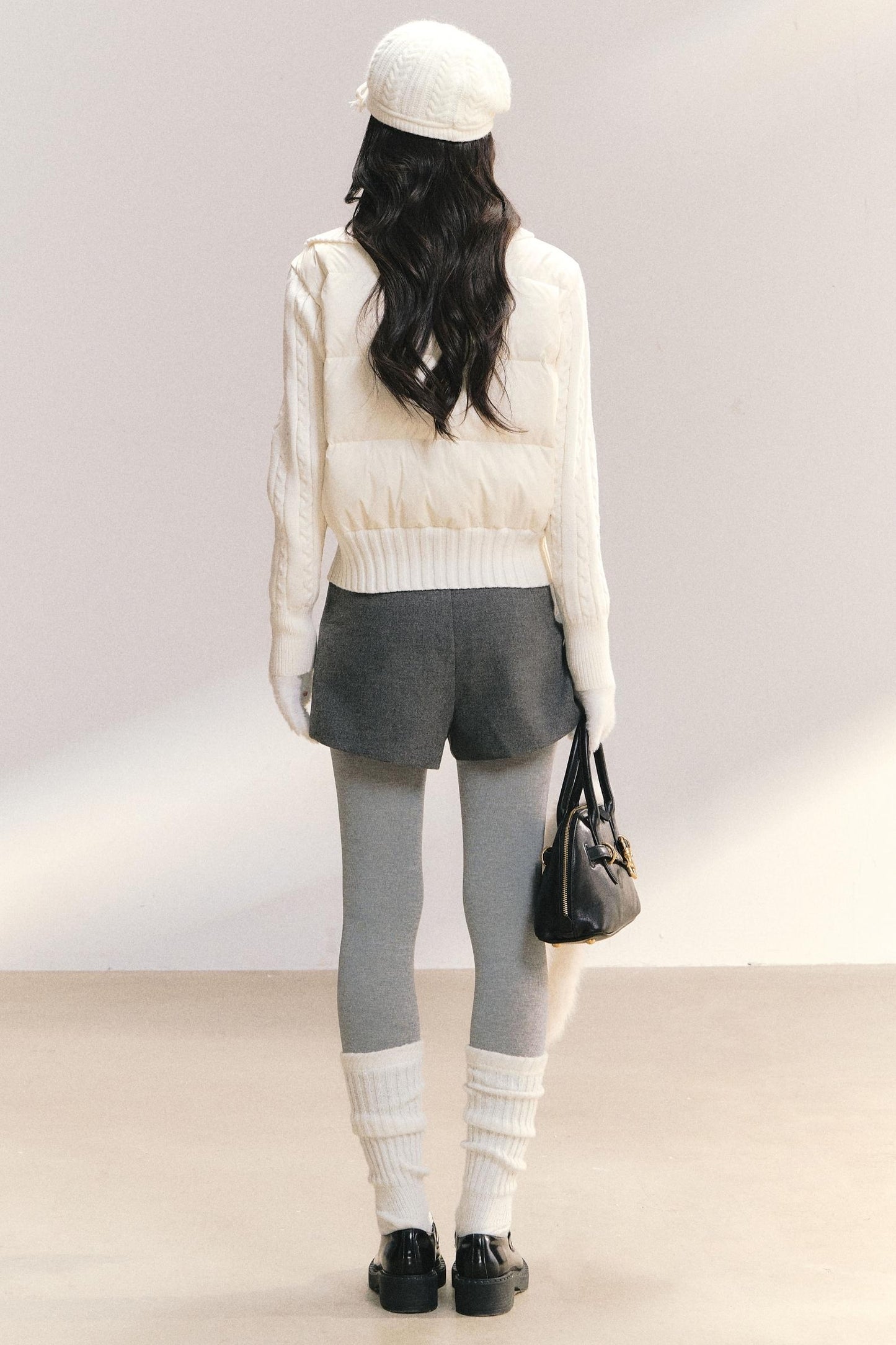 Slim Fit Twist Sleeve Coat