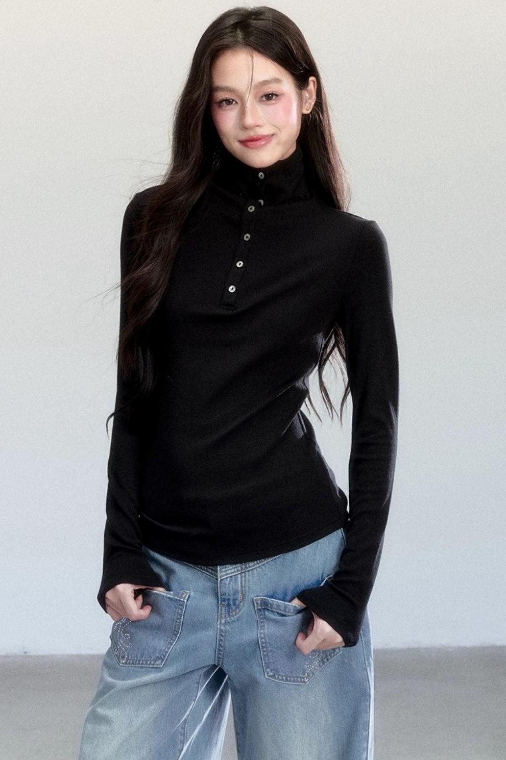 Fragile Slim Long Sleeve T-Shirt