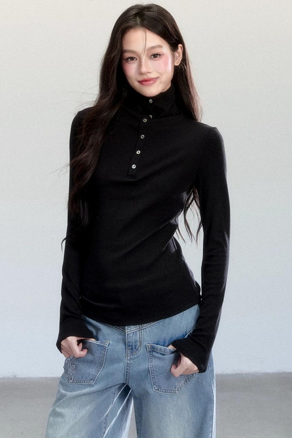 Fragile Slim Long Sleeve T-Shirt