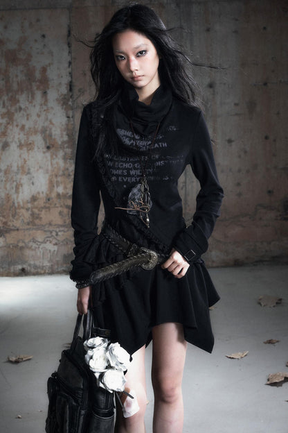 Wandering Wind Texture Dress