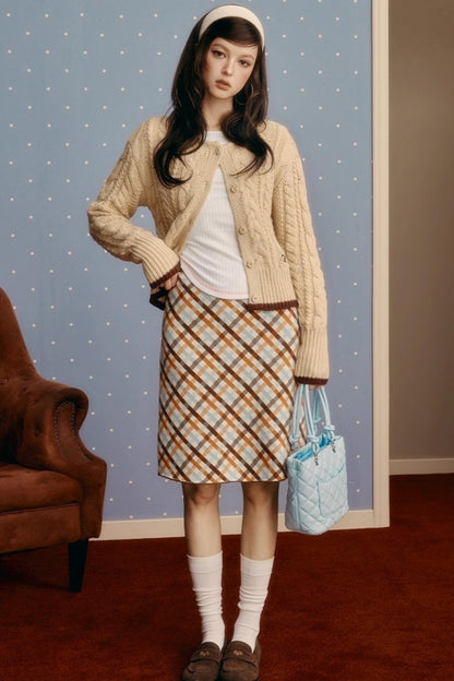 Twist Knitted Cardigan