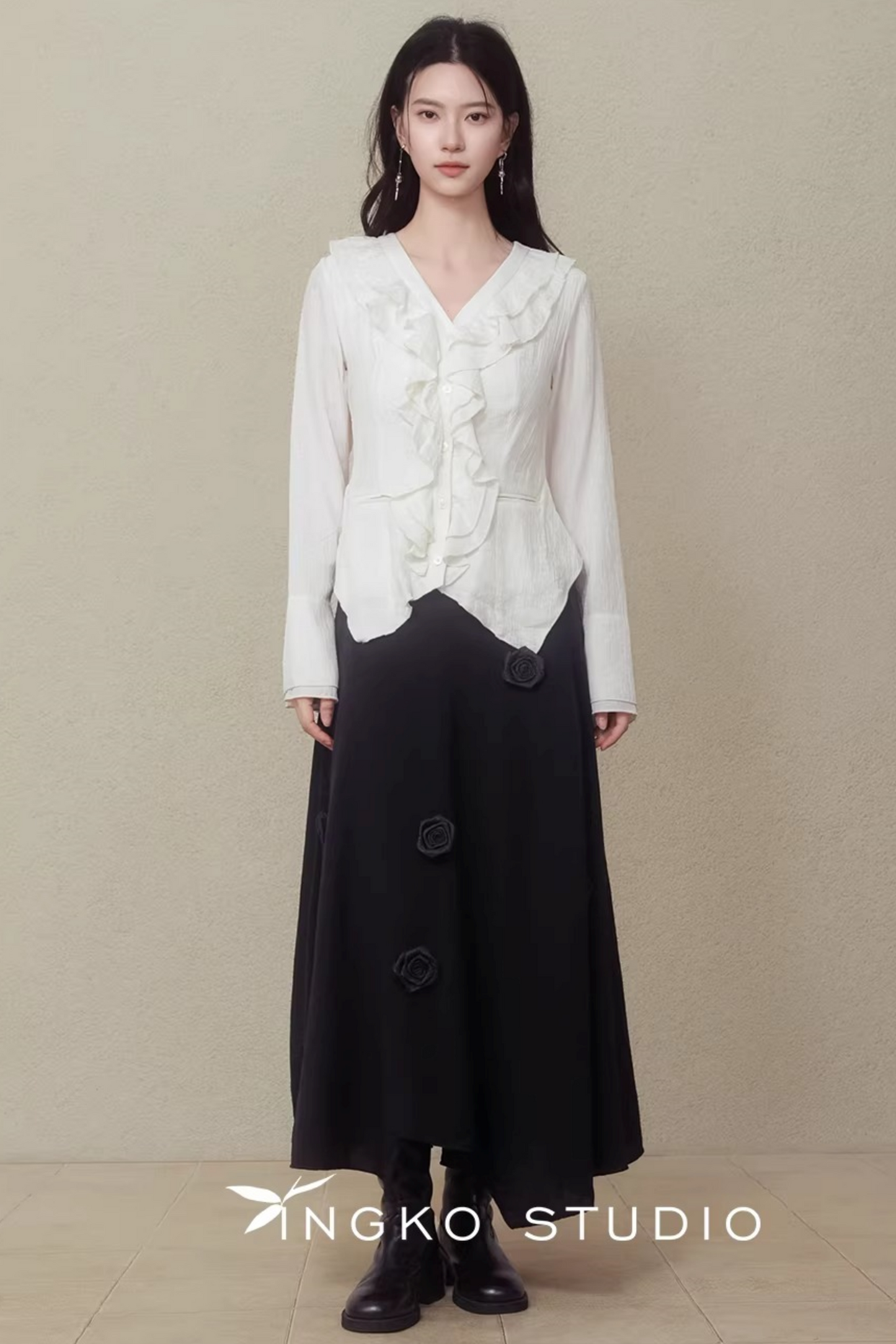 Ingko Moon Ribbon Top