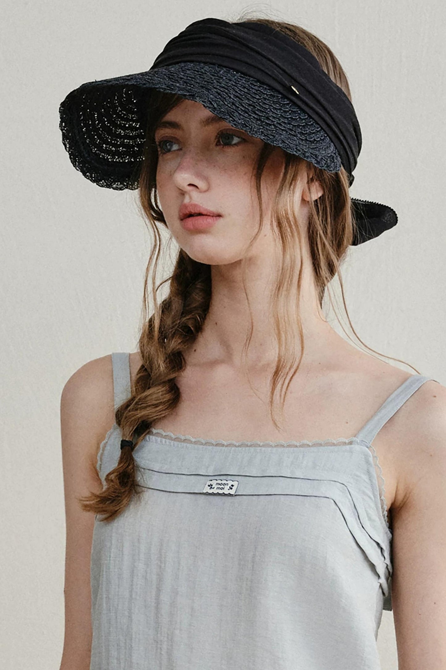 French Banana Fiber Sun Hat