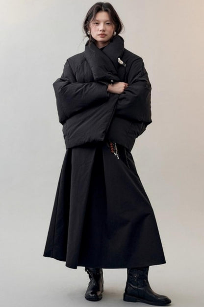 Chic Waist Deconstructed Skirt