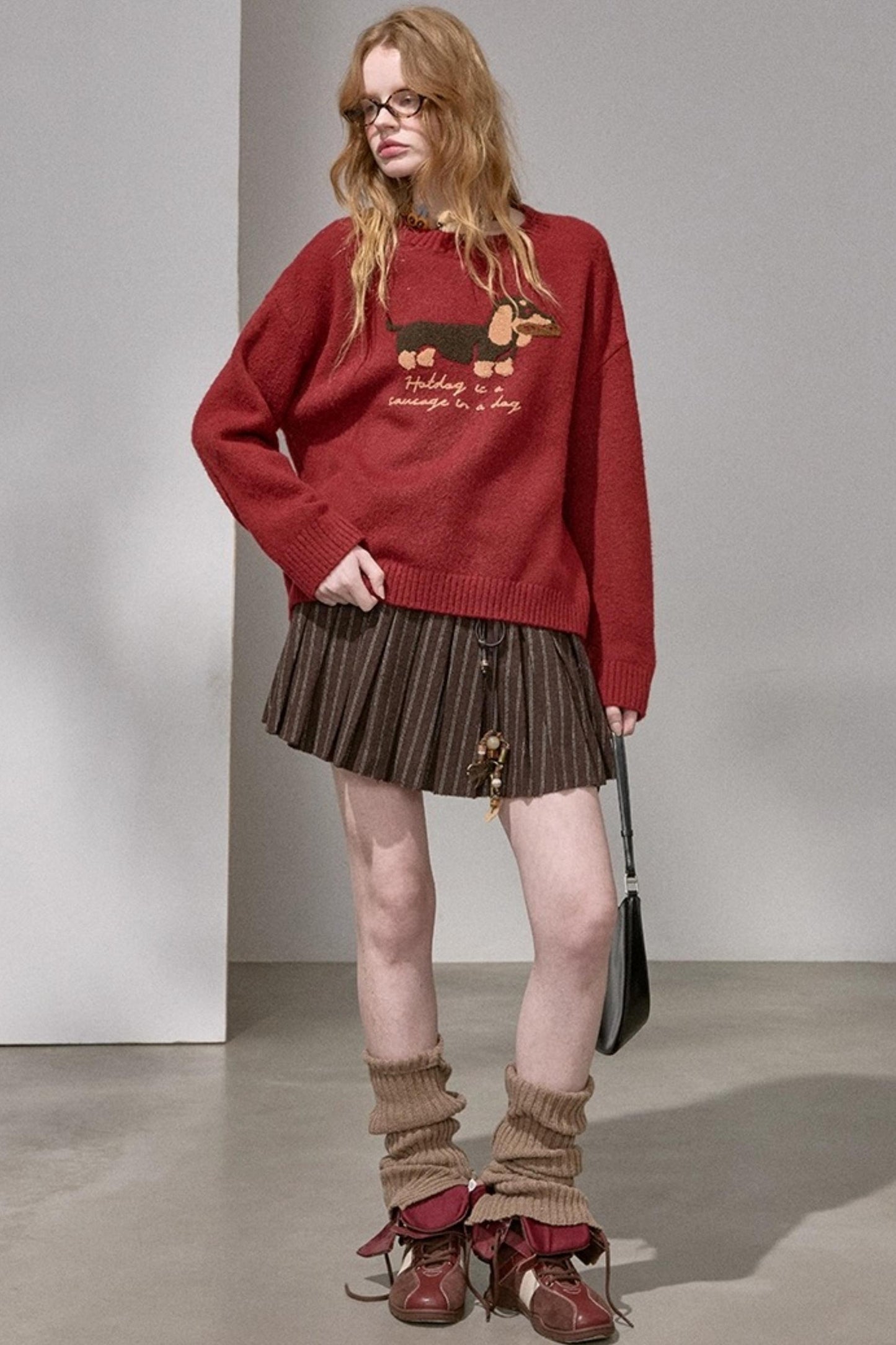 Dachshund Knit Sweater