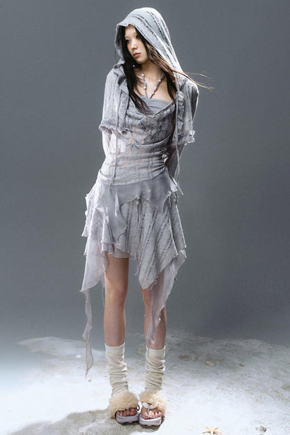 Misty Patchwork Skirt